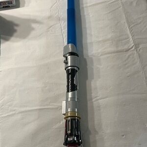 Blue and Silver Star Wars Light Saber